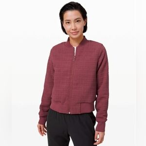 Lululemon Serene Travels Bomber - Chianti (Rusty Red)